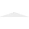 Ekena Millwork Saratoga Architectural Grade PVC Gable Bracket, 48"W x 8"H x 2"D x 4"F, 4/12 Pitch GBP048X08X0204SAR00 - alternate 5